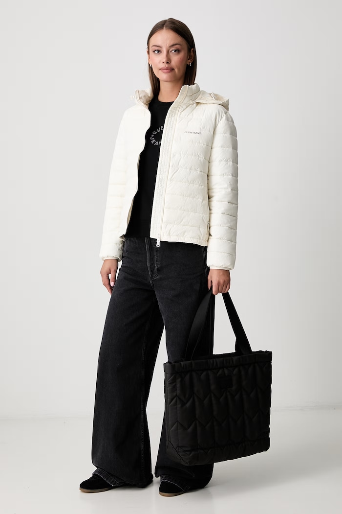 Guess Jeans яке дамско W6YL09.W2799 бежов AW26