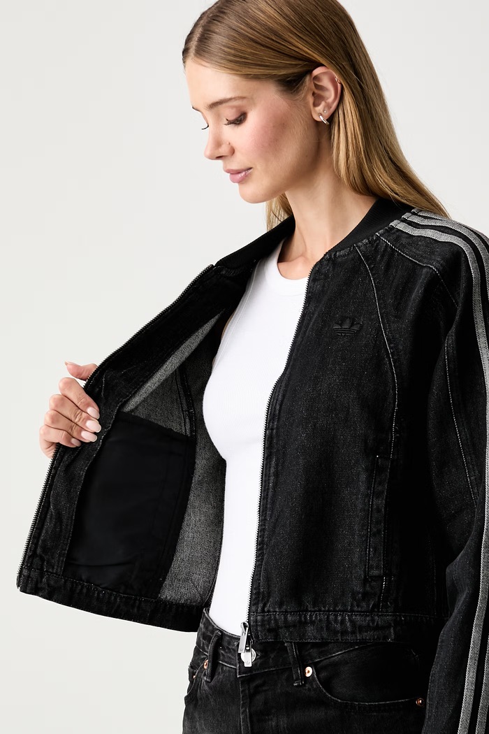 adidas Originals bunda dámska rifľová SST 2.0 KQ6467
