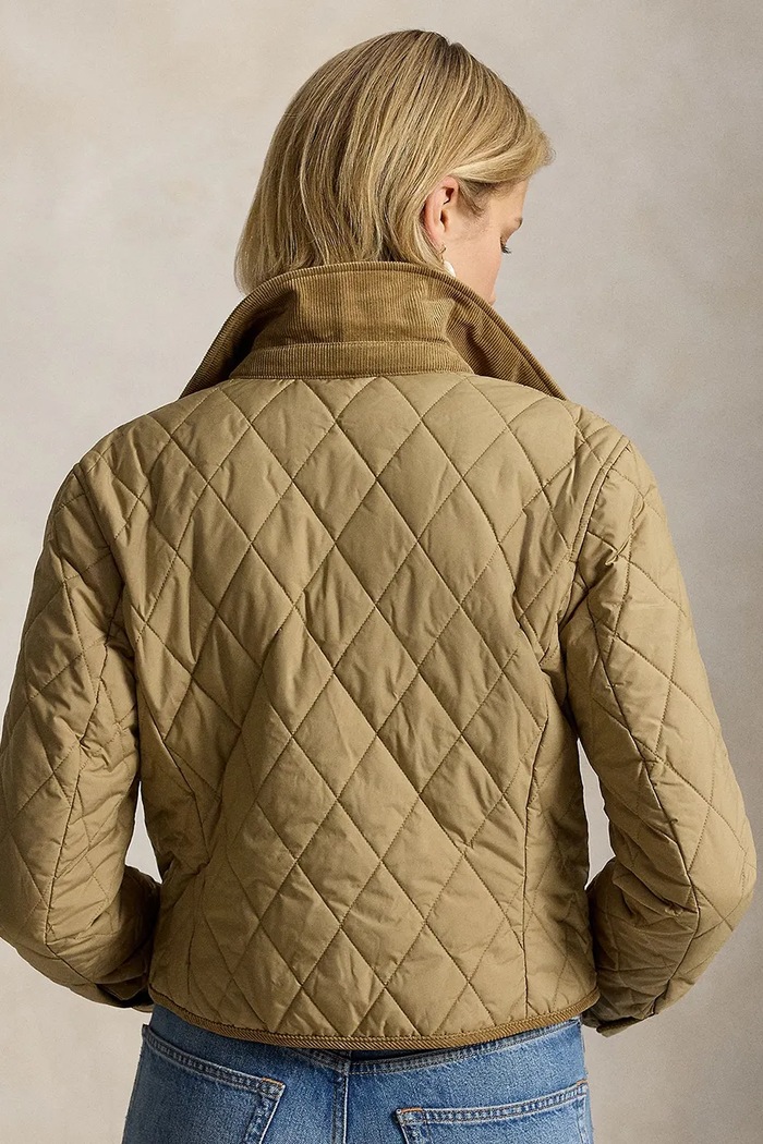 Polo Ralph Lauren kurtka przejściowa damska 211B17280 beżowy AW26