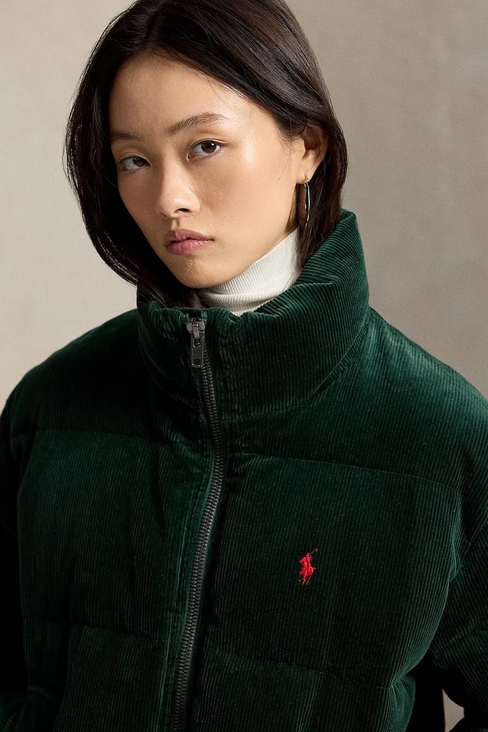 Polo Ralph Lauren kurtka puchowa damska zielony 211B20376