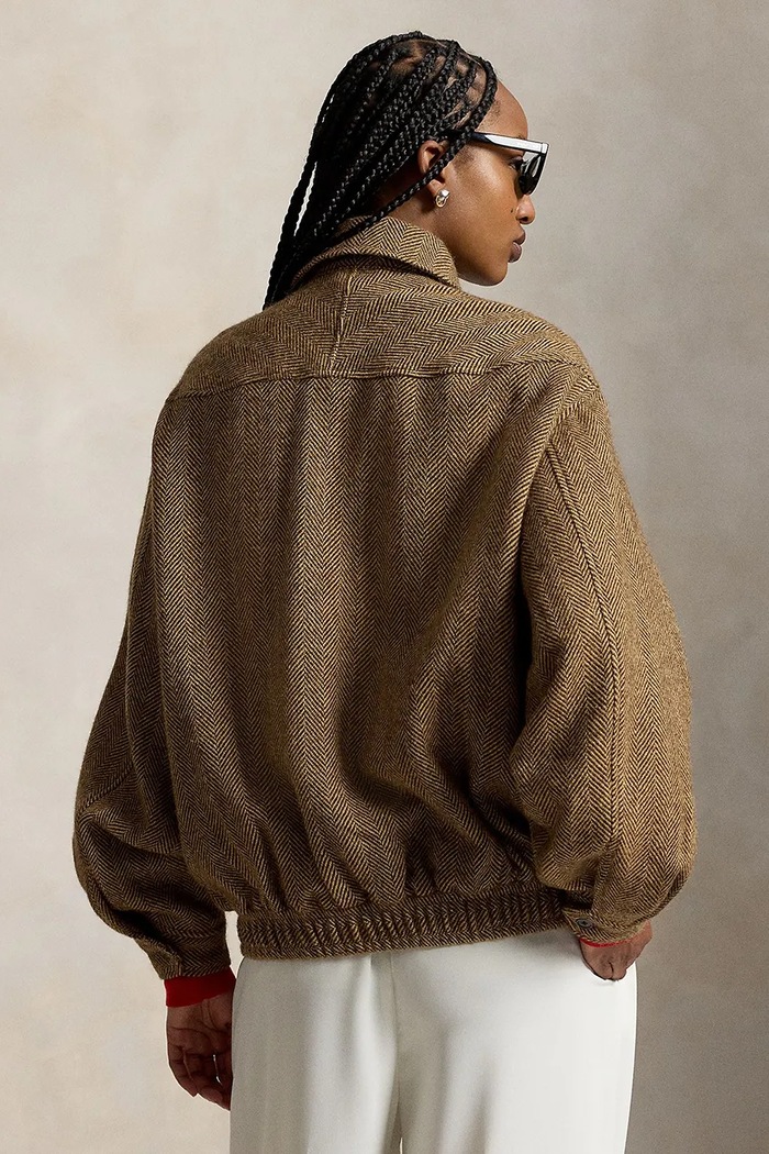 Polo Ralph Lauren Kurtka damska 211B17301 brązowy AW26