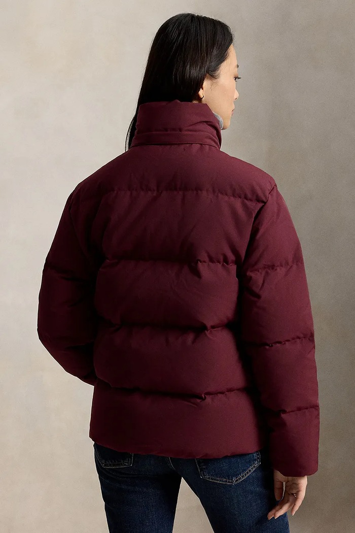 Polo Ralph Lauren Kurtka damska 211B17285 bordowy AW26