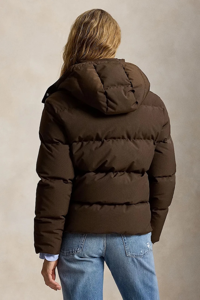 Polo Ralph Lauren Kurtka damska 211B17285 brązowy AW26