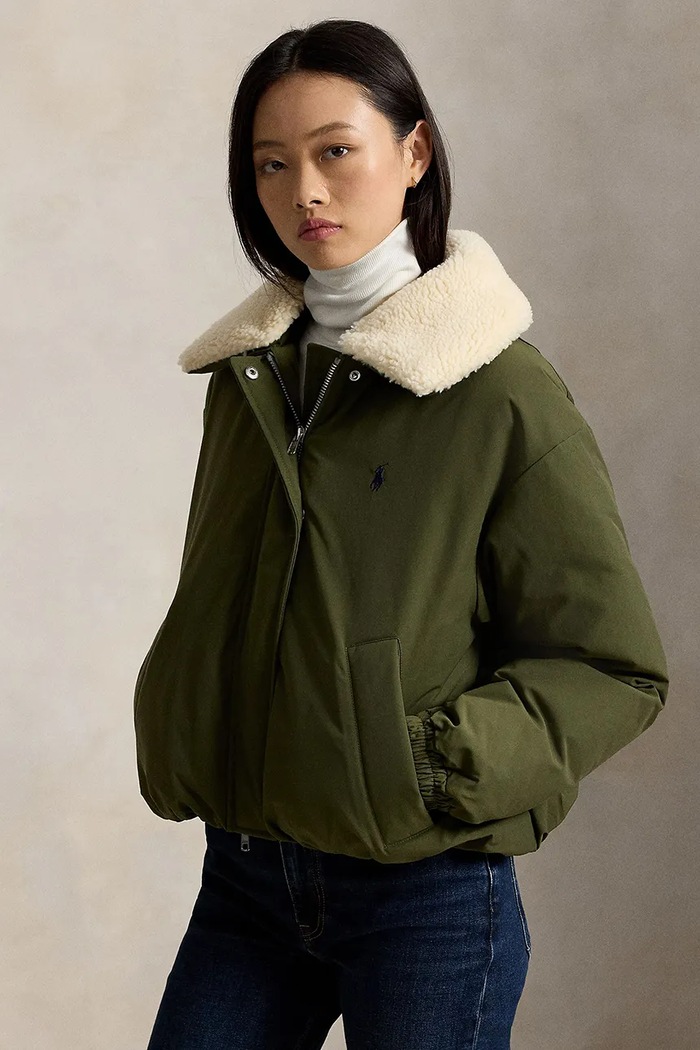 Polo Ralph Lauren kurtka puchowa damska zielony 211A97141
