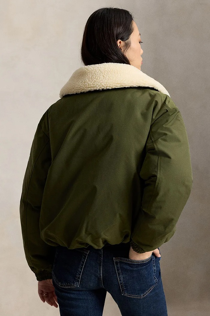 Polo Ralph Lauren kurtka puchowa damska 211A97141 zielony AW26