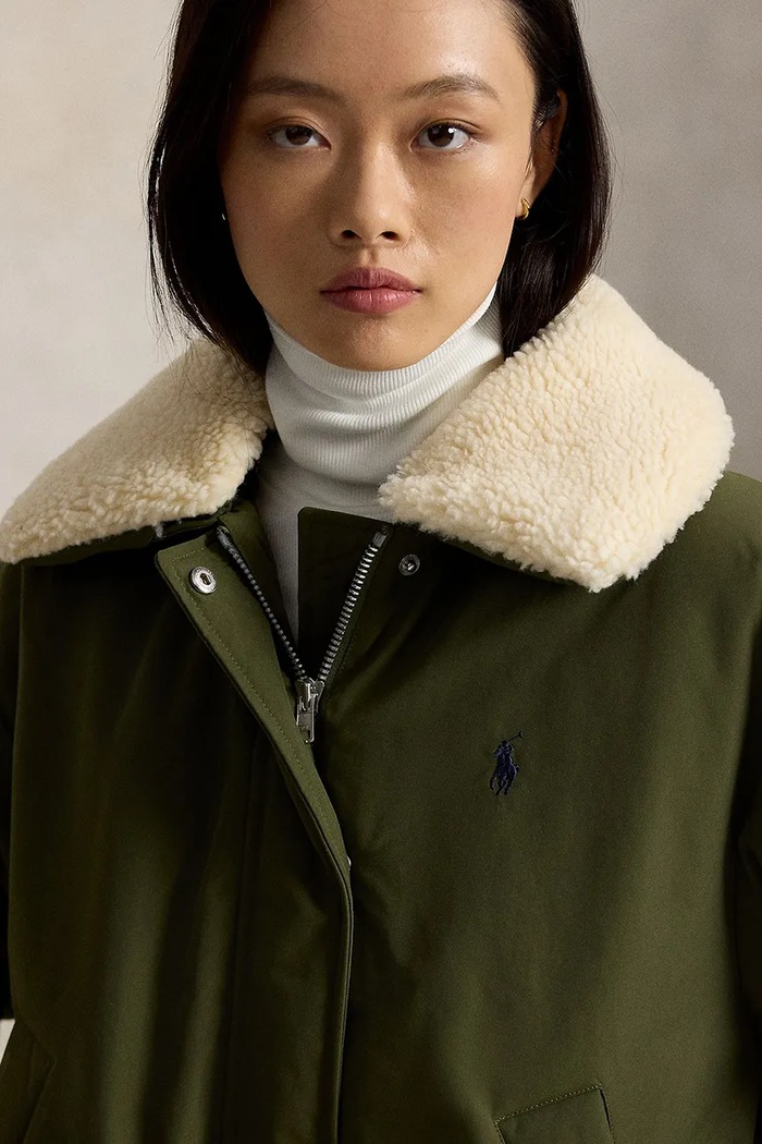 Polo Ralph Lauren kurtka puchowa damska zielony 211A97141