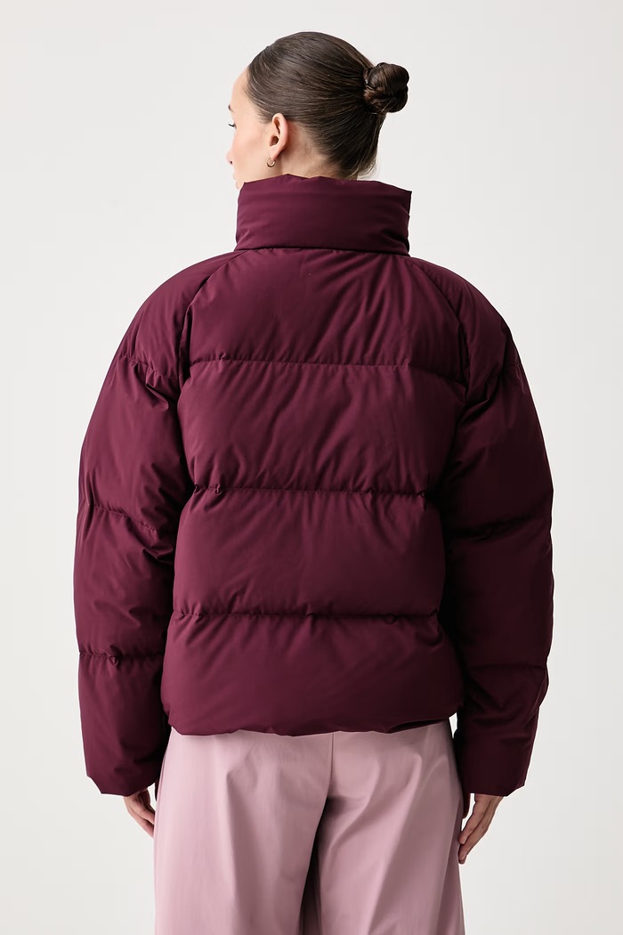 Odjeća adidas Pernata jakna za žene KS5287 bordo