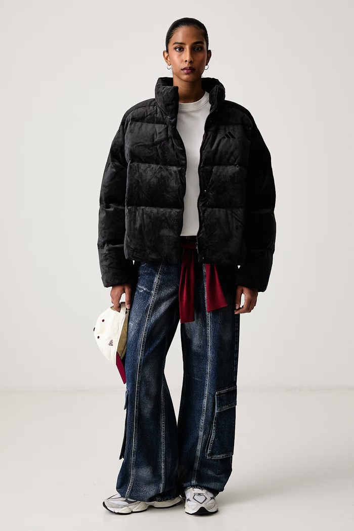 adidas Kratka jakna za žene Helionic KQ8765 crna AW26