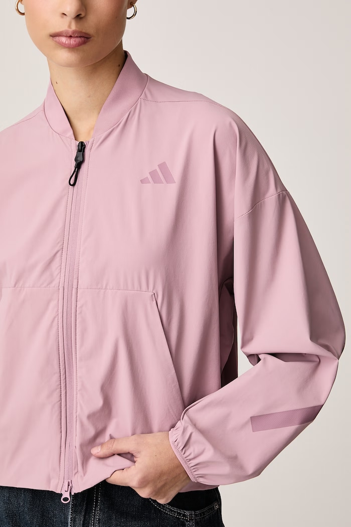 Krátká bunda dámská Z.N.E adidas KF6416 růžová