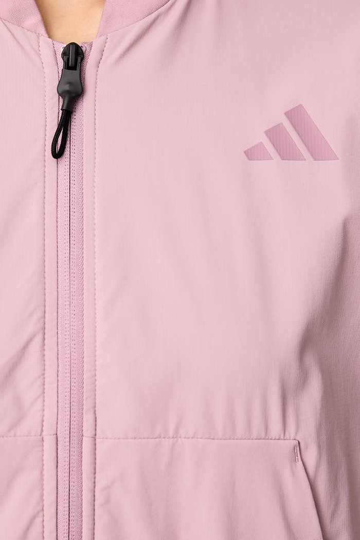Krátká bunda dámská Z.N.E adidas růžová KF6416