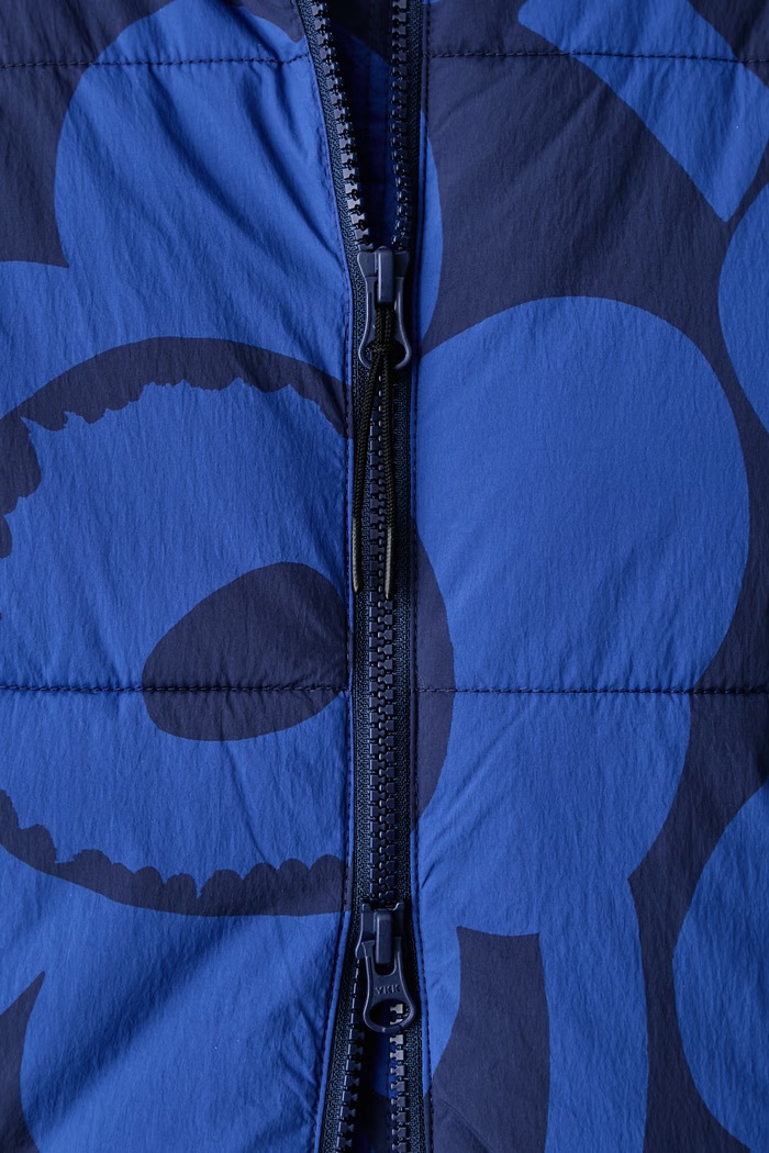 Κοντό μπουφάν γυναικείο Marimekko μπλε 096068