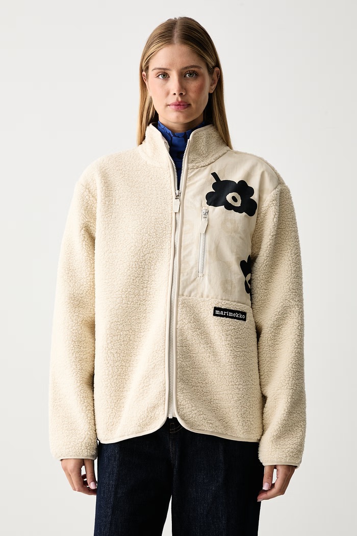 Marimekko Kratka jakna za žene bež 096232