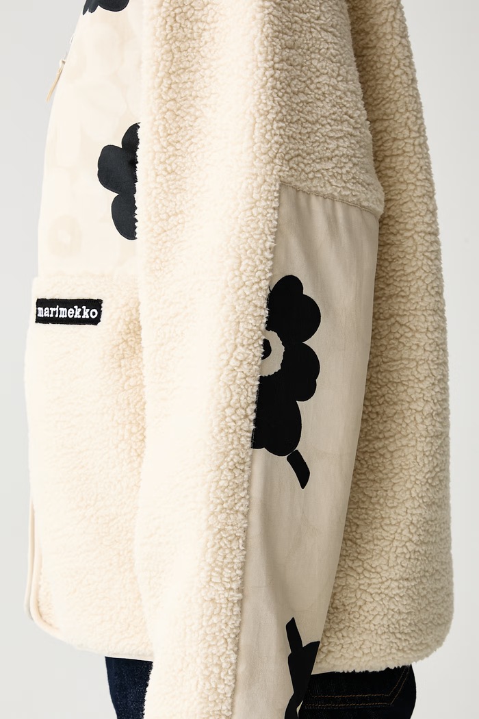 Kratka jakna za žene Marimekko 096232 bež