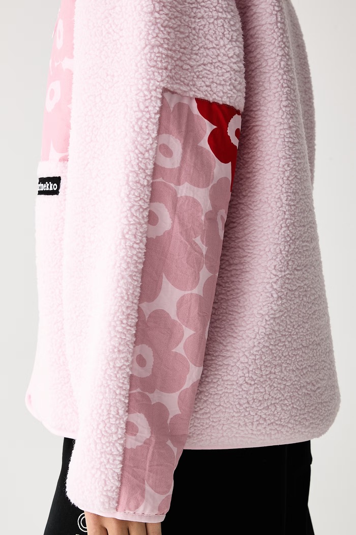 Krátka bunda dámska Marimekko 096232 ružová