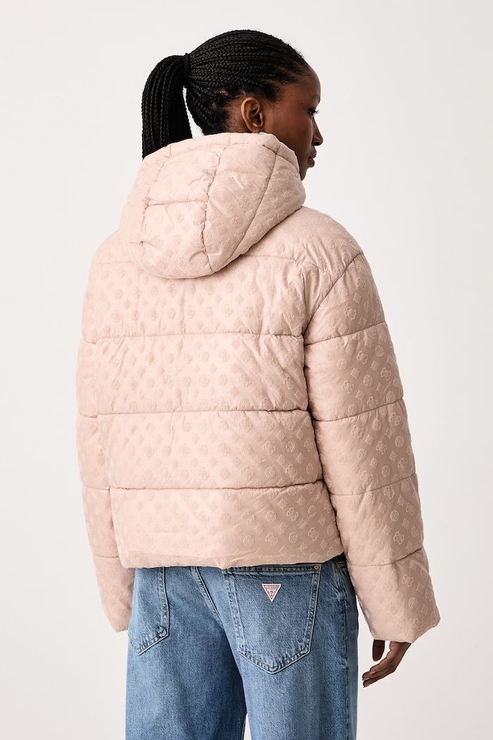 Odzież Guess Kurtka pikowana damska NEW DAISY W6BL56.W4195 beżowy