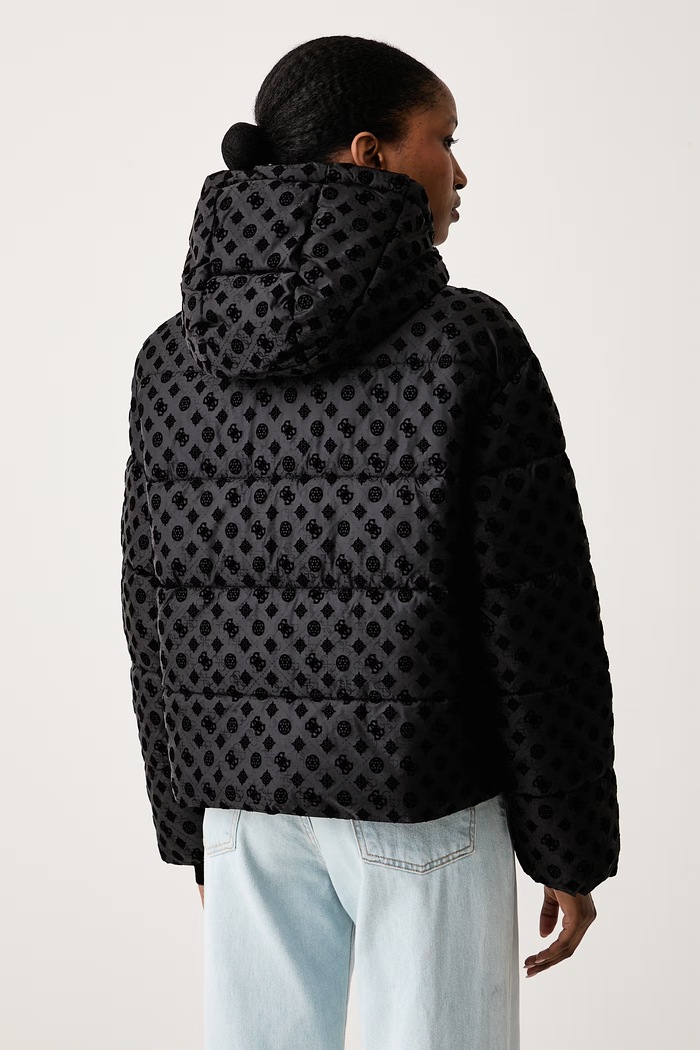 Oblečenie Guess Prešívaná bunda dámska NEW DAISY W6BL56.W4195 čierna