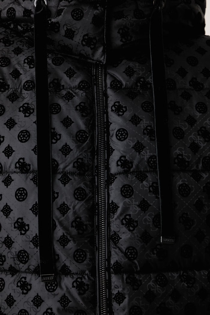 Prešívaná bunda dámska NEW DAISY Guess čierna W6BL56.W4195