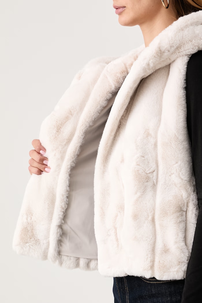 Guess Gilet con cappuccio da donna SOPHY W5BL99.WDCH0