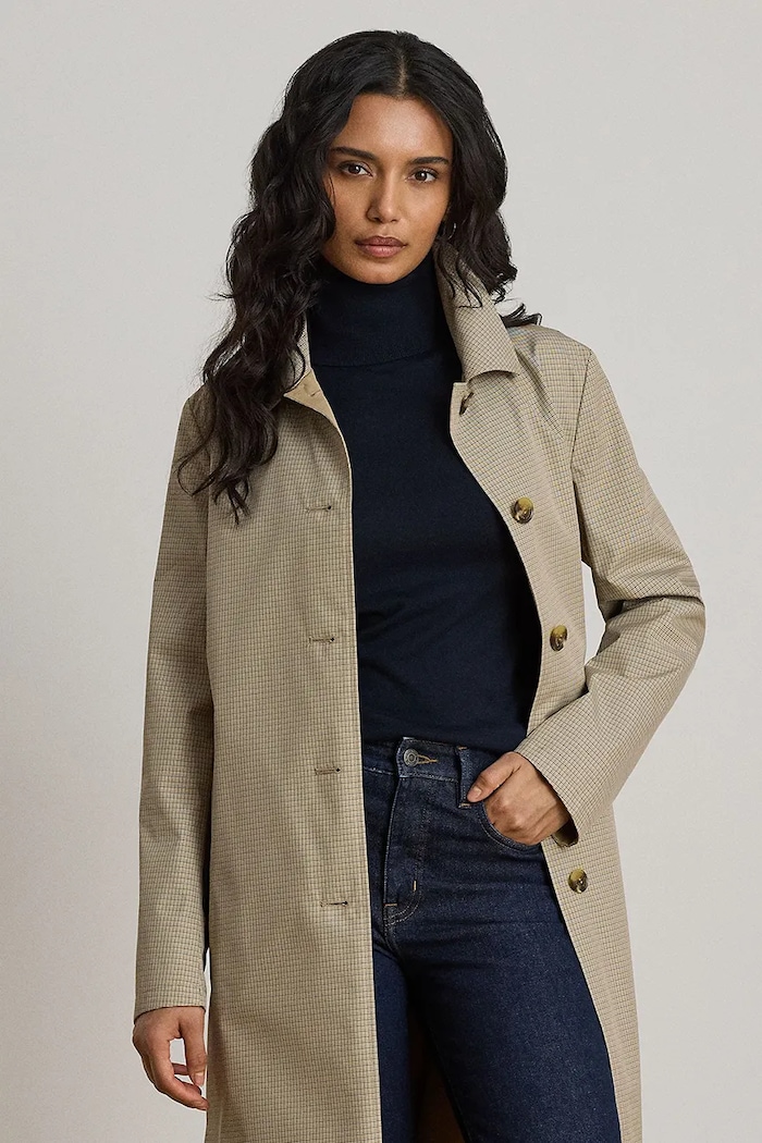 Lauren Ralph Lauren kurtka dwustronna damska beżowy 297P18072