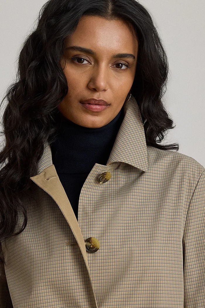 Lauren Ralph Lauren kurtka dwustronna damska 297P18072 beżowy