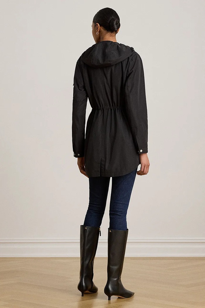 Lauren Ralph Lauren parka damska 297P18067 czarny AW26