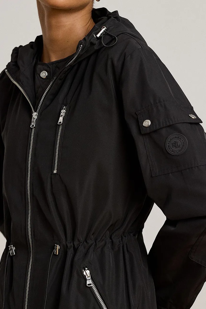 Lauren Ralph Lauren parka damska czarny 297P18067