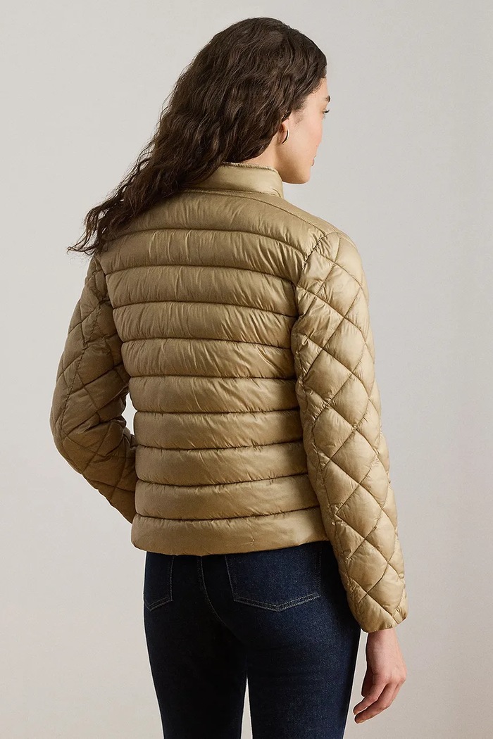 Lauren Ralph Lauren kurtka puchowa damska 297P18066 beżowy AW26