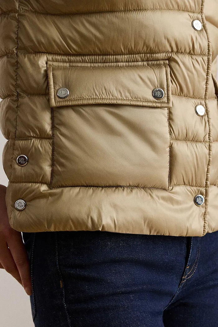 Lauren Ralph Lauren kurtka puchowa damska 297P18066 beżowy