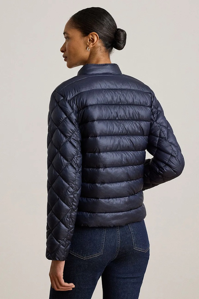 Lauren Ralph Lauren kurtka puchowa damska 297P18066 granatowy AW26