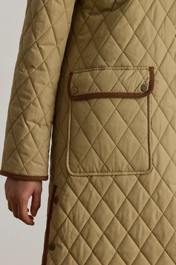 Lauren Ralph Lauren kurtka pikowana damska 297P18059 beżowy
