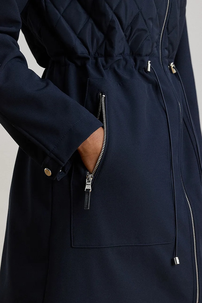 Lauren Ralph Lauren parka damska 297P18056 granatowy