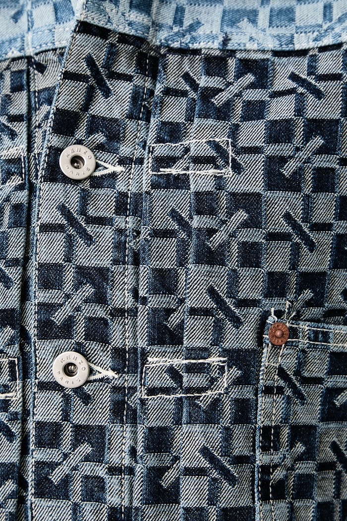 Kurtka damska jeansowa Kenzo niebieski FG62DV2677J9