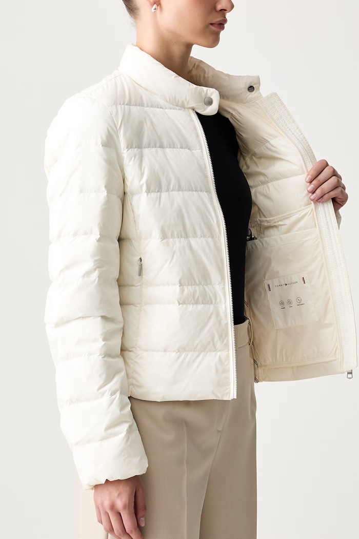 Tommy Hilfiger péřová bunda dámská WW0WW51094