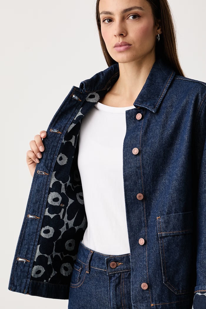 Marimekko Kurtka damska jeansowa 096021
