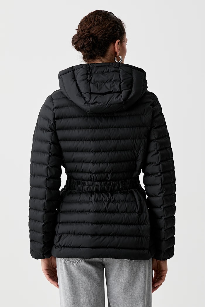 Oblačila Calvin Klein kratka jakna ženska LV044G504G črna