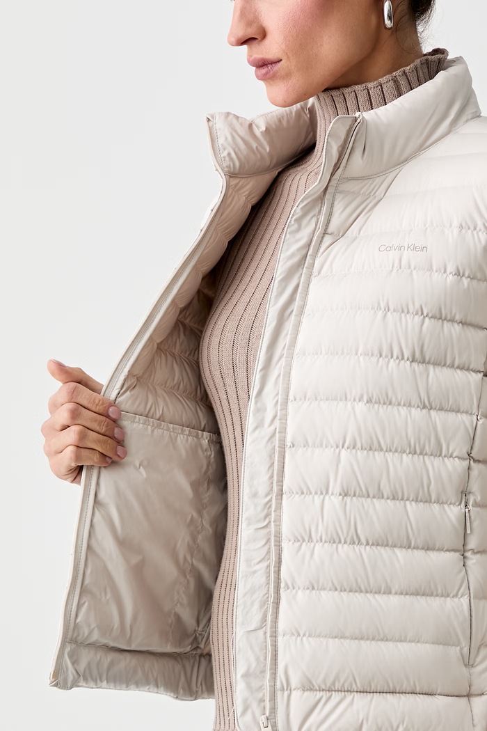 Calvin Klein péřová bunda dámská LV044G502G