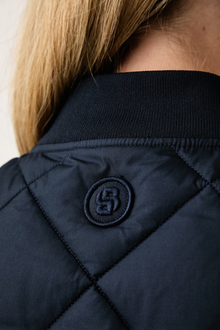 Bunda bomber dámska Posen BOSS tmavomodrá 50575303