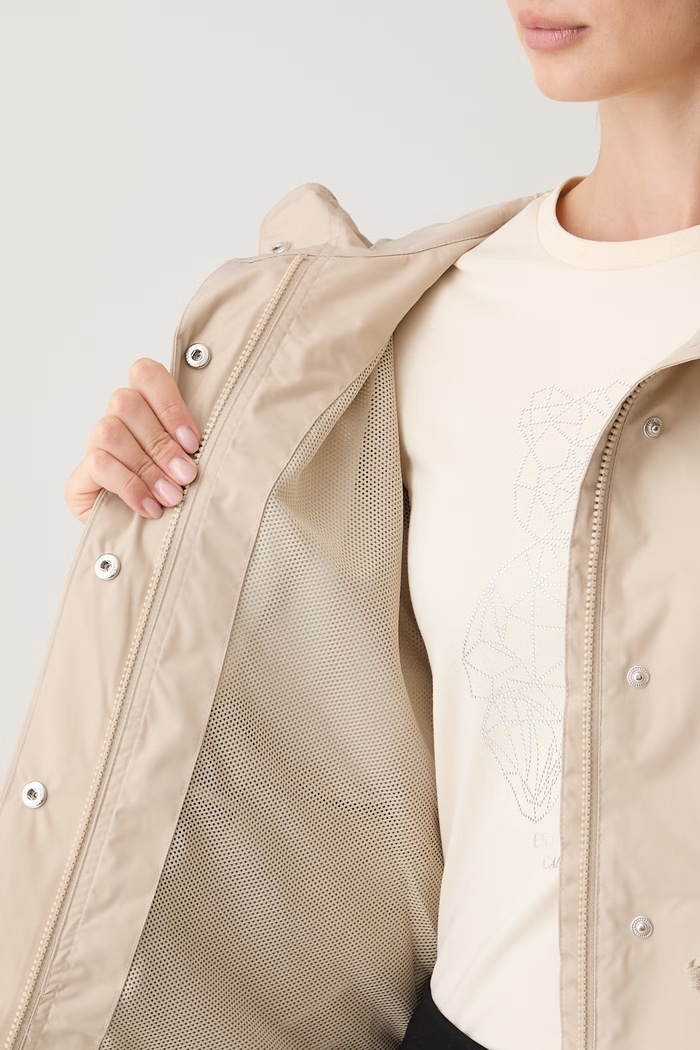 DKNY krótka kurtka damska DP6J9732 beżowy