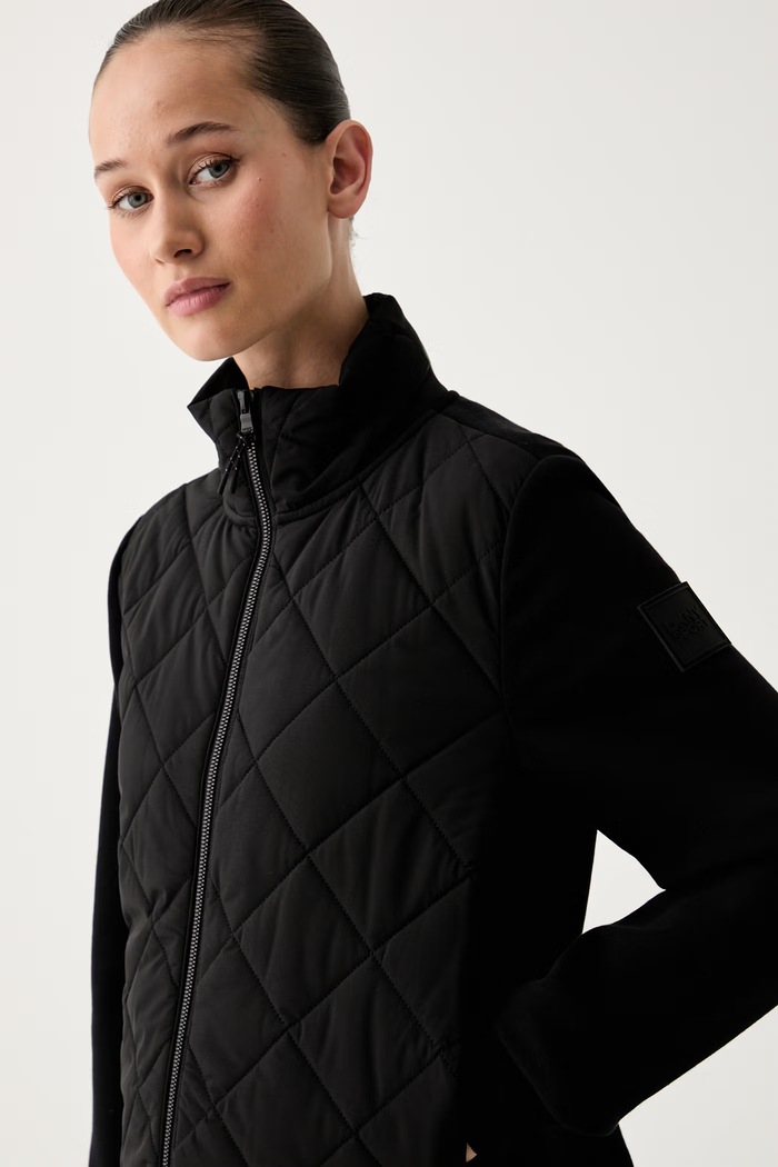 DKNY kurtka przejściowa damska czarny DP6J9728