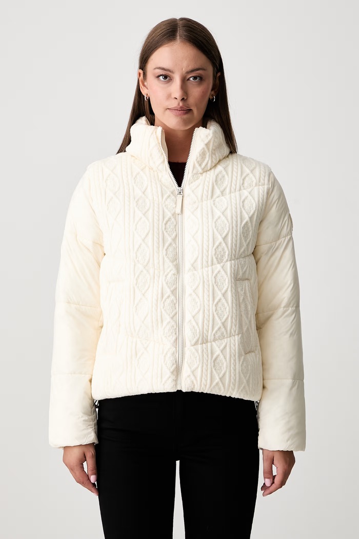 DKNY kurtka damska beżowy DP6J9677