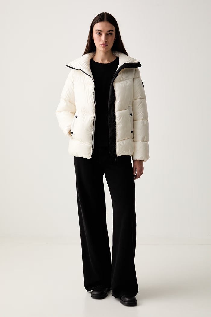 DKNY kurtka pikowana damska DP6J9623 beżowy AW26