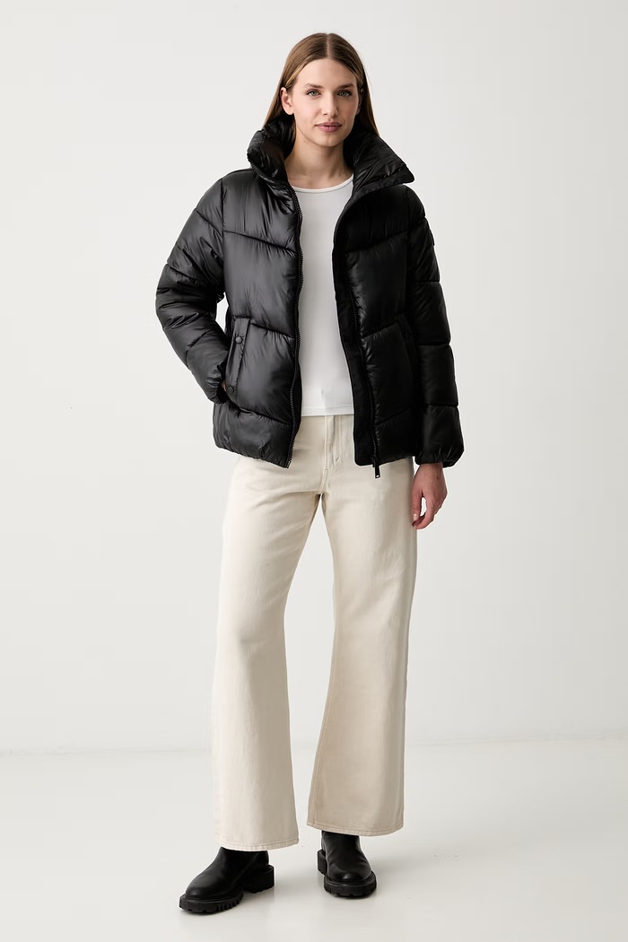 DKNY kurtka pikowana damska DP6J9623 czarny AW26