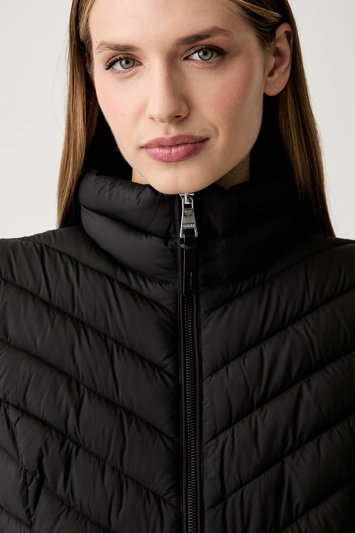 DKNY bezrękawnik damski czarny DLEMPY46