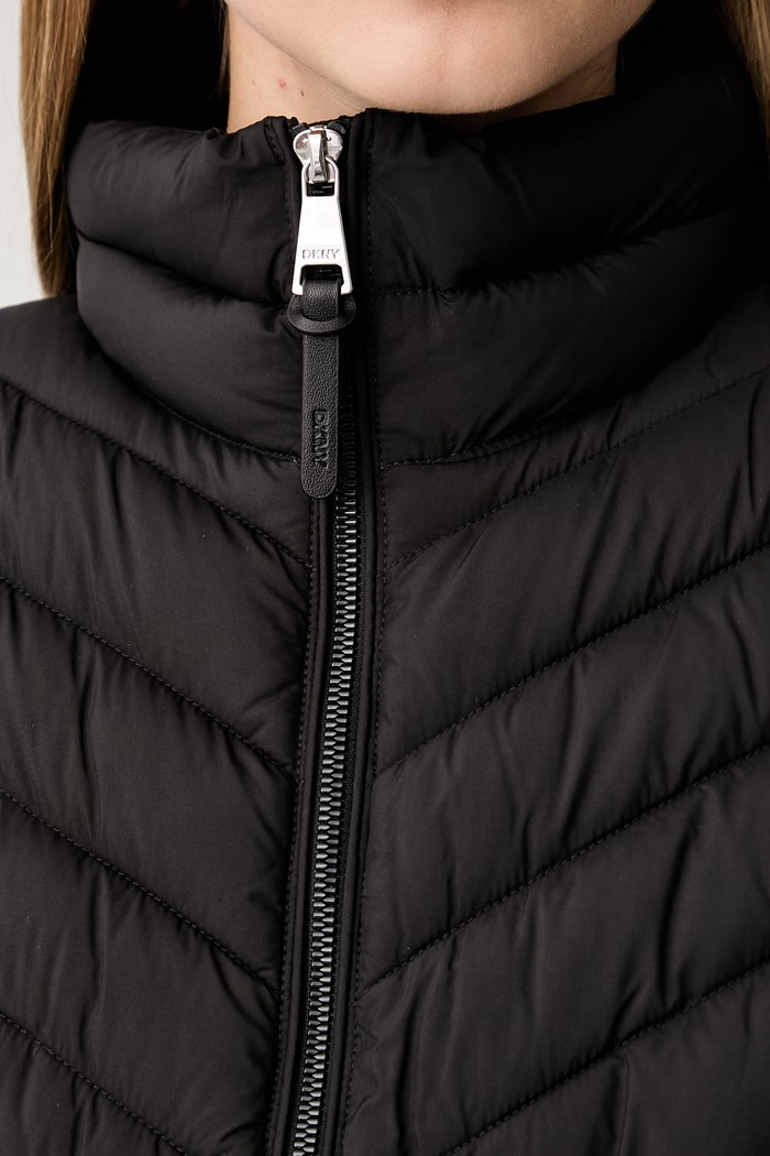 DKNY bezrękawnik damski DLEMPY46 czarny
