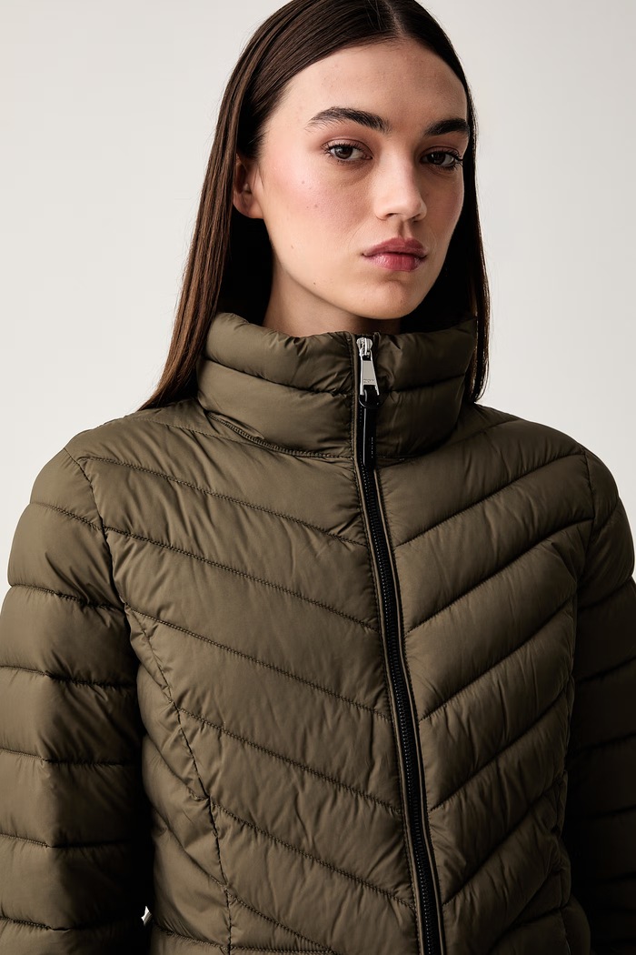 DKNY kurtka pikowana damska zielony DLEMPY44