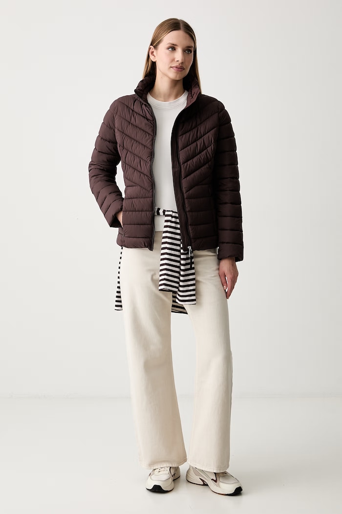 DKNY steppelt női DLEMPY44 barna AW26