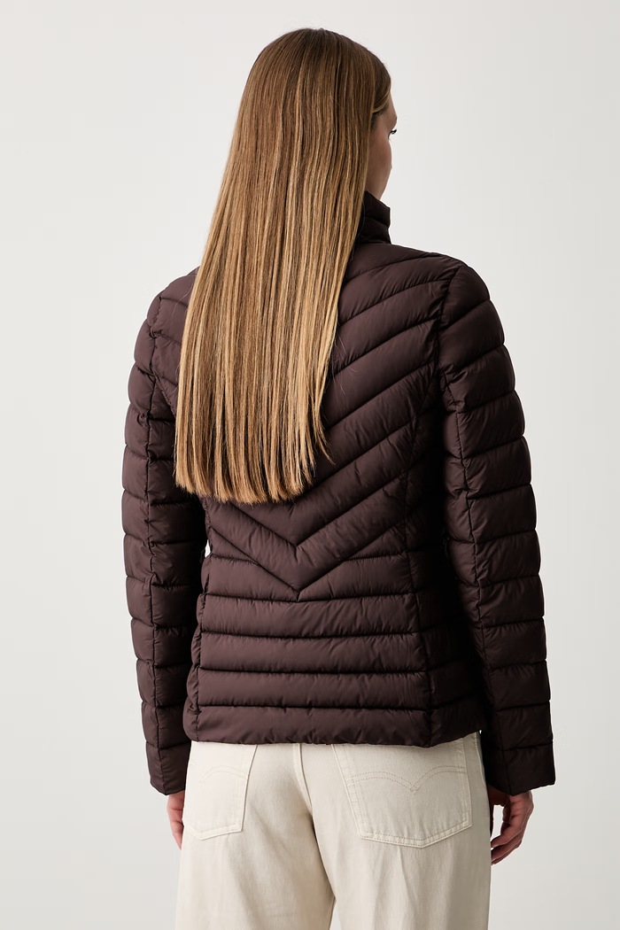 Odzież DKNY kurtka pikowana damska DLEMPY44 brązowy