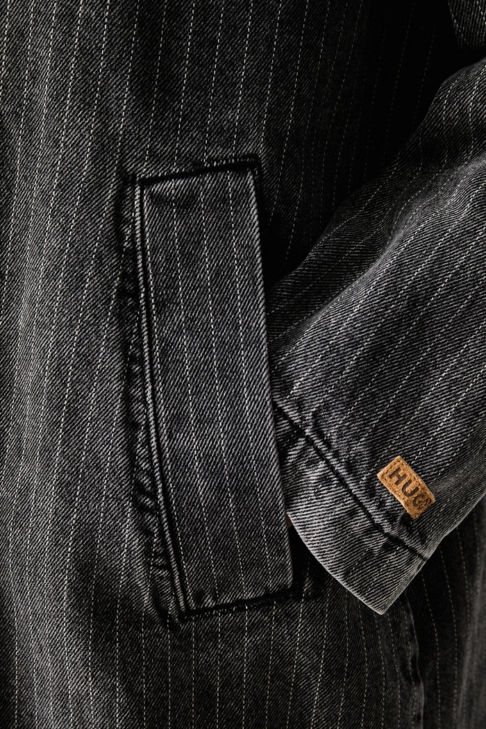Płaszcz damski jeansowy Gravity_B HUGO Blue 50563713 szary