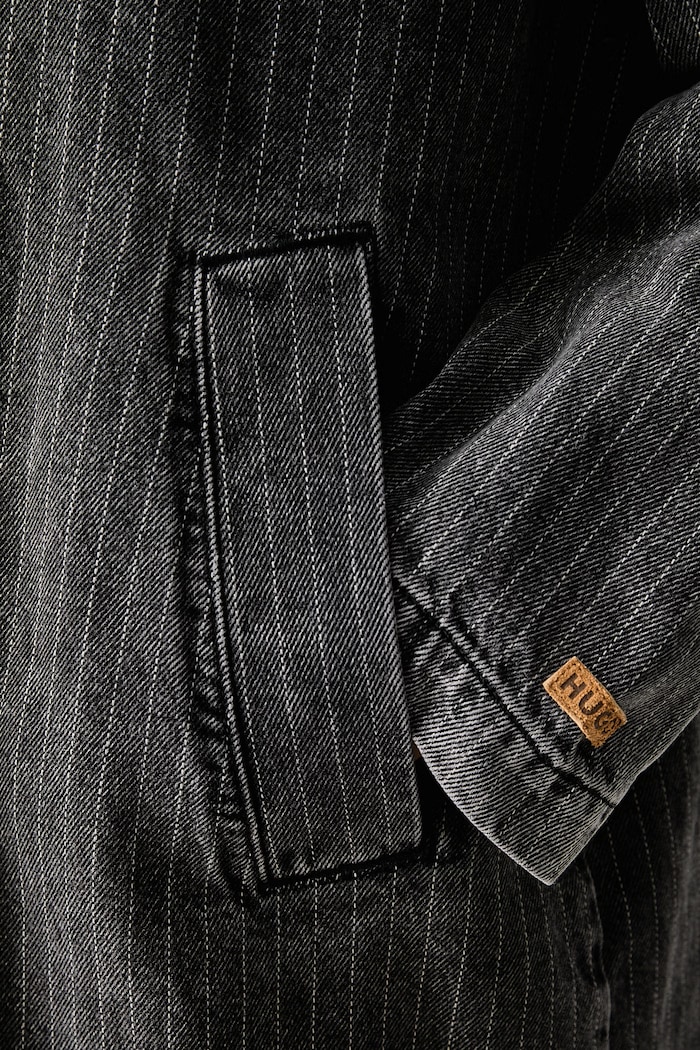 Płaszcz damski jeansowy Gravity_B HUGO Blue 50563713 szary