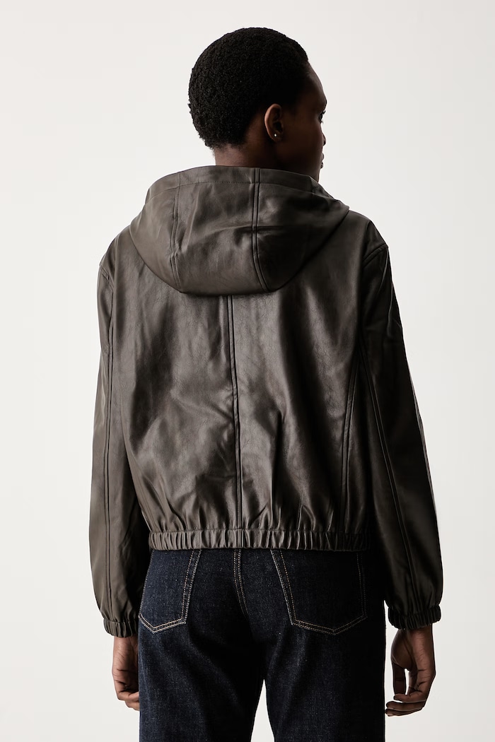 Ρούχα Calvin Klein Jeans μπουφάν γυναικείο LV047G516G καφέ